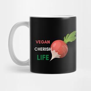 Vegan Cherish Life Mug